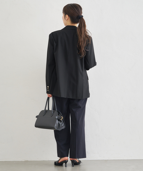 U by SPICK&SPAN（ユーバイスピックアンドスパン）の「ダブルボタンジャケット（テーラードジャケット・レディース・ブラウン/ブラック・38/36）」の21枚目の写真