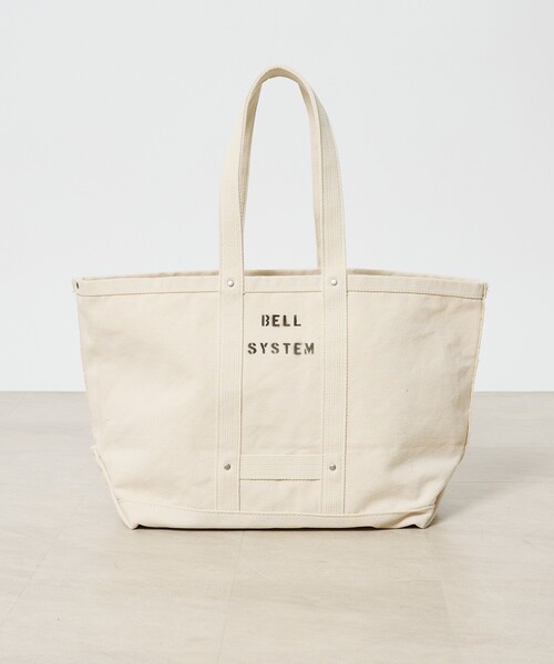 ABAHOUSE(アバハウス)の「【BELL SYSTEM / ベルシステム】Canvas Tool Bag / キャンバスツールバッグ/ ユニセックス/Mロング(ショルダーバッグ・メンズ・アイボリー・フリー)」の6枚目の写真