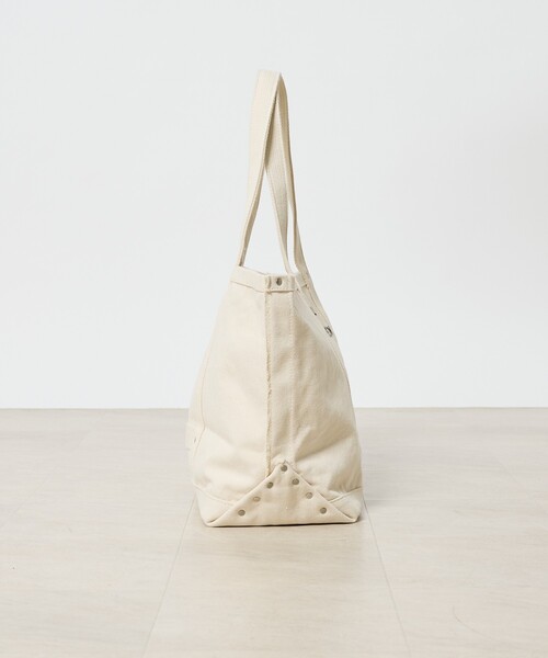 ABAHOUSE(アバハウス)の「【BELL SYSTEM / ベルシステム】Canvas Tool Bag / キャンバスツールバッグ/ ユニセックス/Mロング(ショルダーバッグ・メンズ・アイボリー・フリー)」の5枚目の写真