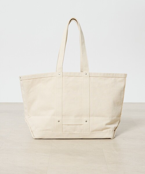 ABAHOUSE(アバハウス)の「【BELL SYSTEM / ベルシステム】Canvas Tool Bag / キャンバスツールバッグ/ ユニセックス/Mロング(ショルダーバッグ・メンズ・アイボリー・フリー)」の4枚目の写真