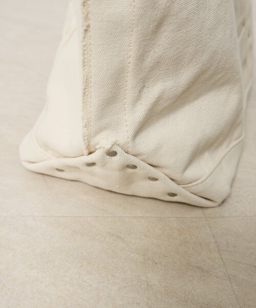 ABAHOUSE(アバハウス)の「【BELL SYSTEM / ベルシステム】Canvas Tool Bag / キャンバスツールバッグ/ ユニセックス/Mロング(ショルダーバッグ・メンズ・アイボリー・フリー)」の2枚目の写真