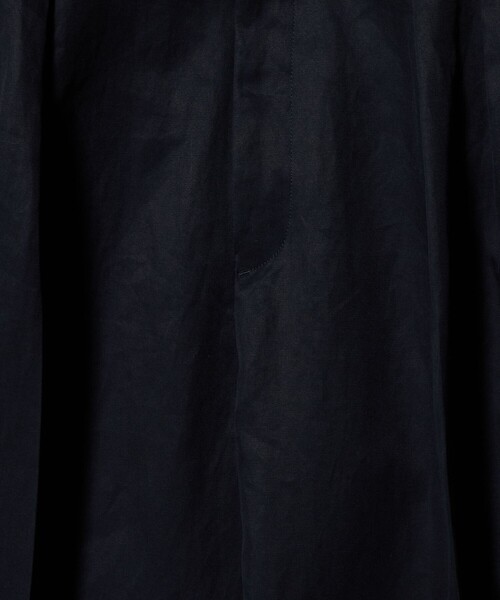 6（ロク）の「＜6(ROKU)＞コットン ビッグ パンツ（その他パンツ・レディース・ネイビー・36/38/34）」の3枚目の写真