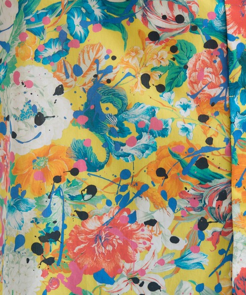 KATHARINE ROSS（キャサリンロス）の「【KATHARINE ROSS】【MADE IN JAPAN/洗濯機洗い可】LIBERTY PUNKPOSYプリントブラウス（シャツ/ブラウス・レディース・ブルー/ピンク/イエロー・FREE）」の15枚目の写真