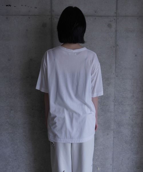 G.V.G.V.(ジーヴィージーヴィー)の「EMBROIDERY OVER TEE(Tシャツ/カットソー・レディース・グレー系その他/ブラック・ONE SIZE)」の5枚目の写真