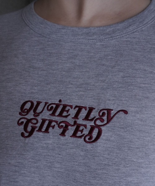 G.V.G.V.(ジーヴィージーヴィー)の「EMBROIDERY OVER TEE(Tシャツ/カットソー・レディース・グレー系その他/ブラック・ONE SIZE)」の15枚目の写真