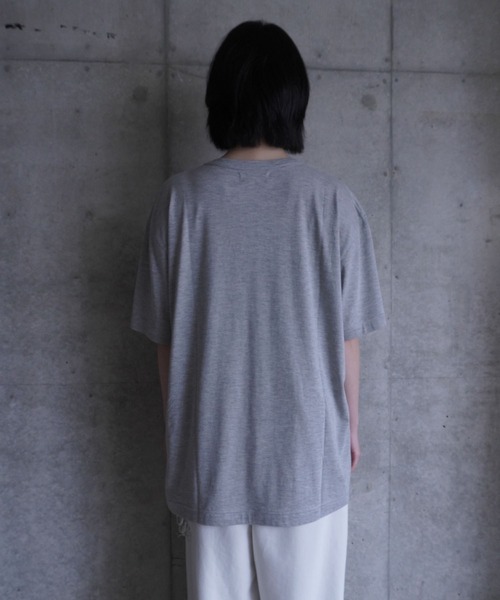 G.V.G.V.(ジーヴィージーヴィー)の「EMBROIDERY OVER TEE(Tシャツ/カットソー・レディース・グレー系その他/ブラック・ONE SIZE)」の13枚目の写真