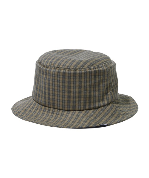XLARGE(エクストララージ)の「PLAID HAT(ハット・メンズ・グリーン/ベージュ/ネイビー・M/L)」の2枚目の写真