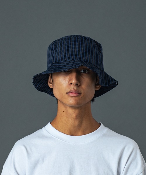 XLARGE(エクストララージ)の「PLAID HAT(ハット・メンズ・グリーン/ベージュ/ネイビー・M/L)」の7枚目の写真