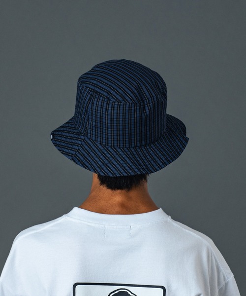 XLARGE(エクストララージ)の「PLAID HAT(ハット・メンズ・グリーン/ベージュ/ネイビー・M/L)」の9枚目の写真