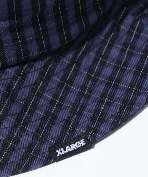 XLARGE(エクストララージ)の「PLAID HAT(ハット・メンズ・グリーン/ベージュ/ネイビー・M/L)」の11枚目の写真