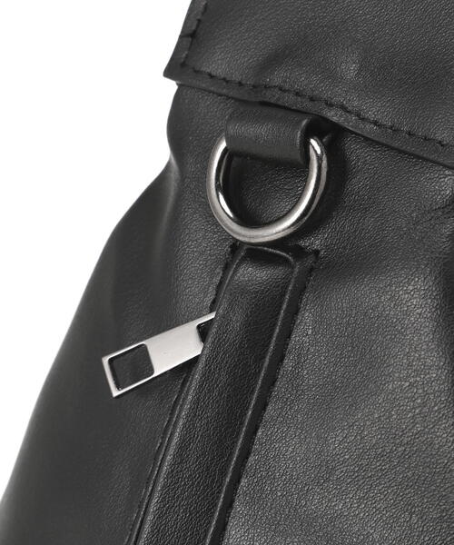 FREE'S MART（フリーズマート）の「ワンショルダーポーチバッグ（ショルダーバッグ・レディース・ブラック・ﾌﾘ-）」の7枚目の写真