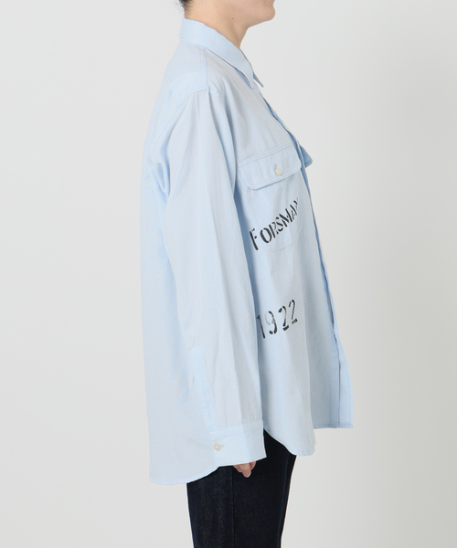 PAYDAY（ペイデイ）の「PAYDAY/ペイデイ SLOBE別注 プリントシャツ（シャツ/ブラウス・レディース・ベージュ系その他/サックスブルー・FREE）」の13枚目の写真