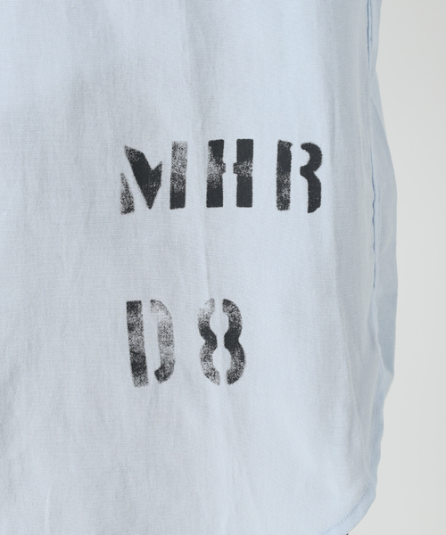 PAYDAY（ペイデイ）の「PAYDAY/ペイデイ SLOBE別注 プリントシャツ（シャツ/ブラウス・レディース・ベージュ系その他/サックスブルー・FREE）」の18枚目の写真