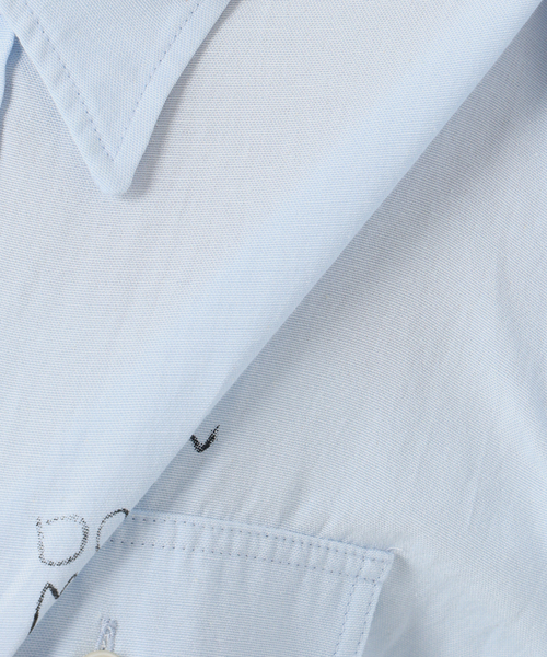 PAYDAY（ペイデイ）の「PAYDAY/ペイデイ SLOBE別注 プリントシャツ（シャツ/ブラウス・レディース・ベージュ系その他/サックスブルー・FREE）」の22枚目の写真