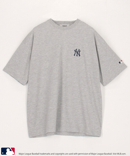 PUBLUX（パブリュクス）の「PUBLUX/パブリュクス ＜機能性素材＞別注MLB バンダナ バックプリント Tシャツ　限定展開（Tシャツ/カットソー・メンズ・ブラック/ネイビー/グレー/ブラウン/ライトグレー/ホワイト・L/M/S）」の22枚目の写真