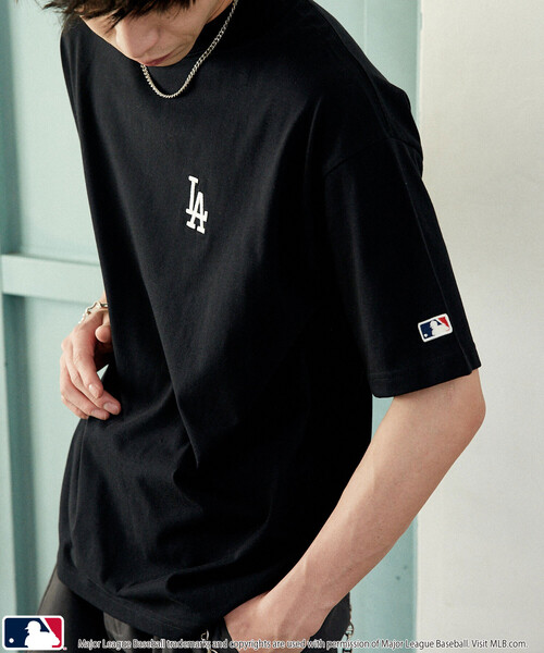 PUBLUX（パブリュクス）の「PUBLUX/パブリュクス ＜機能性素材＞別注MLB バンダナ バックプリント Tシャツ　限定展開（Tシャツ/カットソー・メンズ・ブラック/ネイビー/グレー/ブラウン/ライトグレー/ホワイト・L/M/S）」の11枚目の写真