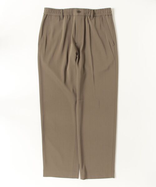 HIGH STREET(ハイストリート)の「HIGH STREET∴DRYカルゼワイドイージーパンツ(デニムパンツ・メンズ・カーキ/ブラック・L/M)」の2枚目の写真