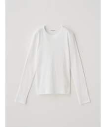 スビンコットン 長袖スリムＴシャツ