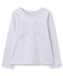 kate spade new york kids | ビジューロゴ長袖Tシャツ(Tシャツ/カットソー)