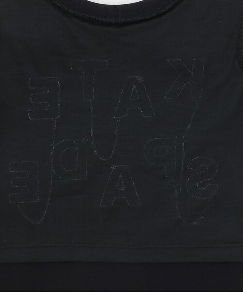 kate spade new york kids（ケイトスペードニューヨーク）の「ビジューロゴ長袖Tシャツ（Tシャツ/カットソー・キッズ・ライラック/ブラック・140cm/130cm/120cm/160cm/150cm）」の8枚目の写真