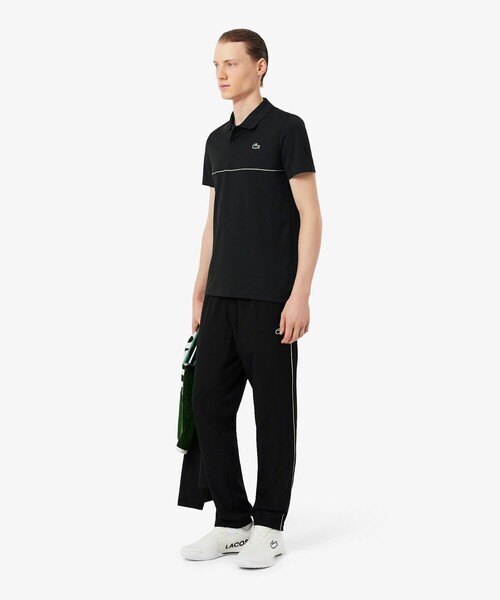 LACOSTE(ラコステ)の「UVカット バックヨークプリント ウルトラドライ鹿の子地ポロシャツ(ポロシャツ・メンズ・ブラック/ライトブルー/グリーン・3/4/5)」の9枚目の写真