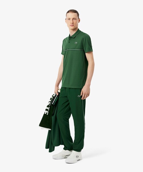 LACOSTE(ラコステ)の「UVカット バックヨークプリント ウルトラドライ鹿の子地ポロシャツ(ポロシャツ・メンズ・ブラック/ライトブルー/グリーン・3/4/5)」の15枚目の写真