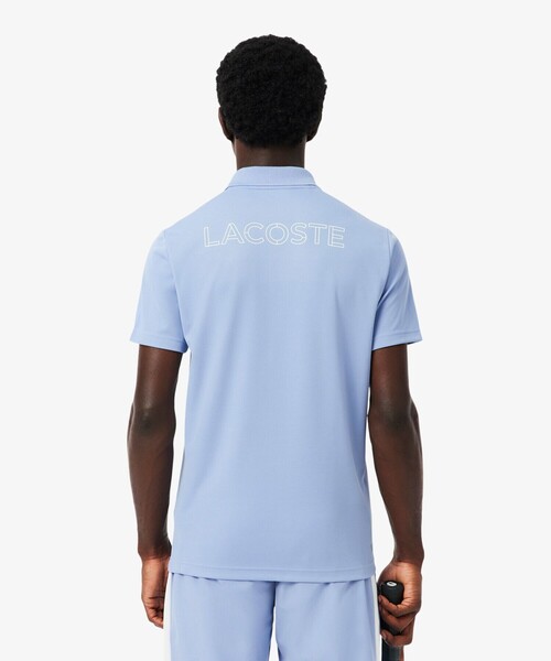 LACOSTE(ラコステ)の「UVカット バックヨークプリント ウルトラドライ鹿の子地ポロシャツ(ポロシャツ・メンズ・ブラック/ライトブルー/グリーン・3/4/5)」の18枚目の写真