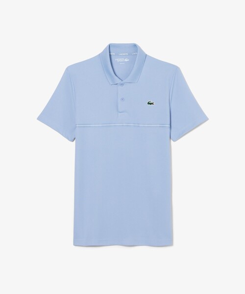 LACOSTE(ラコステ)の「UVカット バックヨークプリント ウルトラドライ鹿の子地ポロシャツ(ポロシャツ・メンズ・ブラック/ライトブルー/グリーン・3/4/5)」の19枚目の写真