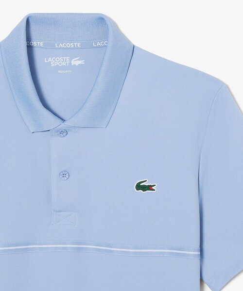 LACOSTE(ラコステ)の「UVカット バックヨークプリント ウルトラドライ鹿の子地ポロシャツ(ポロシャツ・メンズ・ブラック/ライトブルー/グリーン・3/4/5)」の20枚目の写真