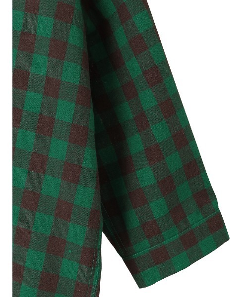 Catchup（ケチャップ）の「プラッドシャツ（シャツ/ブラウス・キッズ・ベージュ/グリーン・110㎝/100㎝/150cm/140㎝/130㎝/120㎝/90㎝）」の5枚目の写真