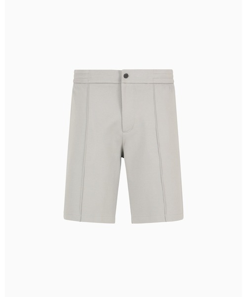 EMPORIO ARMANI(エンポリオアルマーニ)の「【エンポリオ アルマーニ】バミューダパンツ ジャージー ピンタック(その他パンツ・メンズ・ネイビー/グレー・SMALL/MEDIUM/X-LARGE/LARGE)」の7枚目の写真