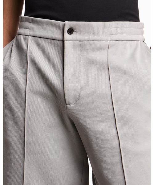 EMPORIO ARMANI(エンポリオアルマーニ)の「【エンポリオ アルマーニ】バミューダパンツ ジャージー ピンタック(その他パンツ・メンズ・ネイビー/グレー・SMALL/MEDIUM/X-LARGE/LARGE)」の9枚目の写真