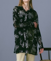 sahara（サハラ）の「【PRE ORDER】Flower Embroidery Over Shirt（シャツ/ブラウス）」