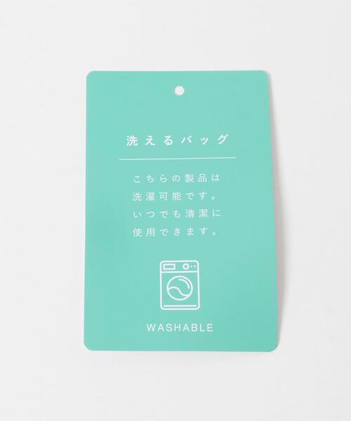 URBAN RESEARCH DOORS（アーバンリサーチドアーズ）の「ウォッシャブル2WAYトートバッグ（トートバッグ・レディース・ベージュ/ブラック・ONE）」の9枚目の写真