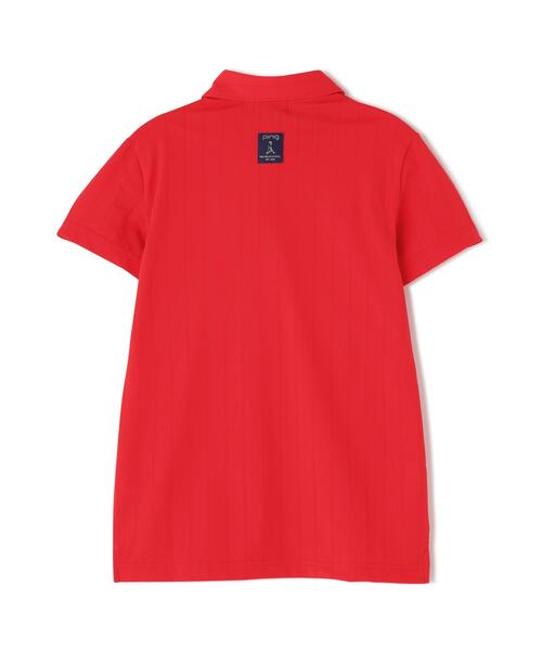 PING（ピン）の「【PING APPAREL】ＥＰＩＸ変形ストレッチサッカー半袖ポロシャツ（ポロシャツ・レディース・ネイビー/ホワイト/レッド・L/M/S/LL）」の19枚目の写真