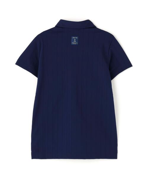 PING（ピン）の「【PING APPAREL】ＥＰＩＸ変形ストレッチサッカー半袖ポロシャツ（ポロシャツ・レディース・ネイビー/ホワイト/レッド・L/M/S/LL）」の14枚目の写真