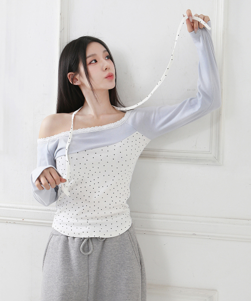 CATTLINE(カトリン)の「レースミニ星Tシャツホワイト(Tシャツ/カットソー・レディース・ホワイト・FREE)」の7枚目の写真