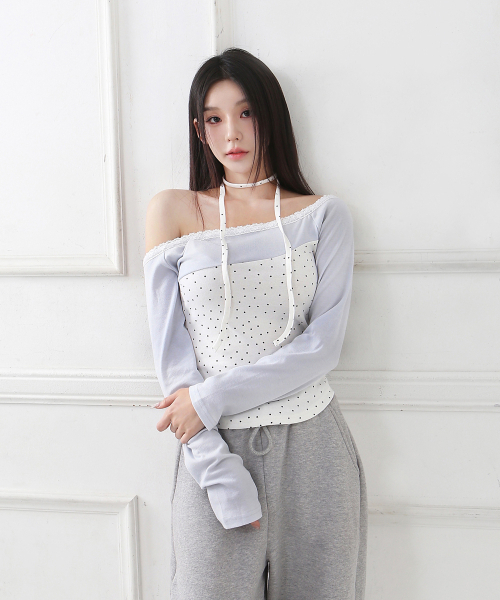 CATTLINE(カトリン)の「レースミニ星Tシャツホワイト(Tシャツ/カットソー・レディース・ホワイト・FREE)」の10枚目の写真