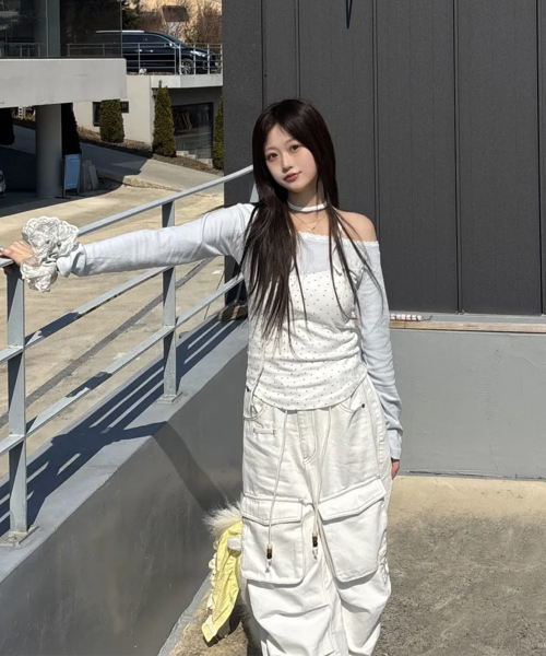 CATTLINE(カトリン)の「レースミニ星Tシャツホワイト(Tシャツ/カットソー・レディース・ホワイト・FREE)」の14枚目の写真