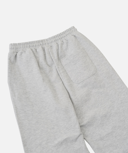 VASTIC(バスティック)の「エンドセットアップスウェットパンツ_ホワイトメランジ(スウェットパンツ・メンズ・アッシュグレー・MEDIUM/LARGE)」の5枚目の写真