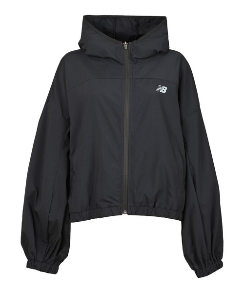 NEW BALANCE(ニューバランス)の「スポーツウーブンジャケット(ナイロンジャケット・レディース・ブラック・SMALL/MEDIUM/LARGE/X-LARGE)」の6枚目の写真