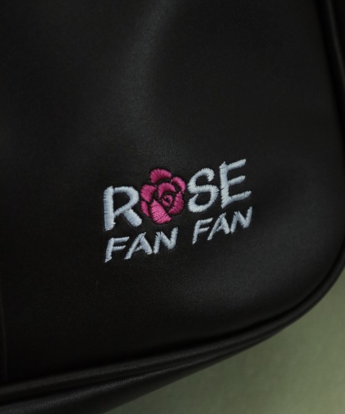 FUNALIVE（ファンアライブ）の「ROSE FANFAN 合皮スクールバッグ（ボストンバッグ・レディース・ブラック/ブラウン・FREE）」の9枚目の写真