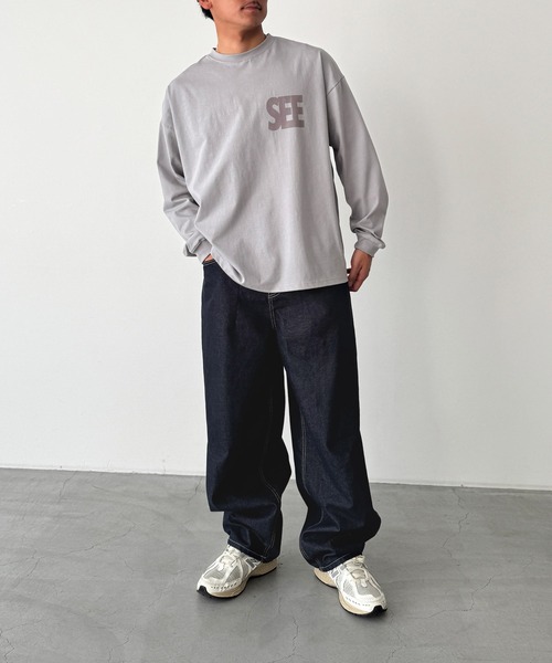 CANAL JEAN(キャナルジーン)の「choice_cnl Balloonデニムパンツ(デニムパンツ・レディース・インディゴブルー・2/1/0)」の6枚目の写真
