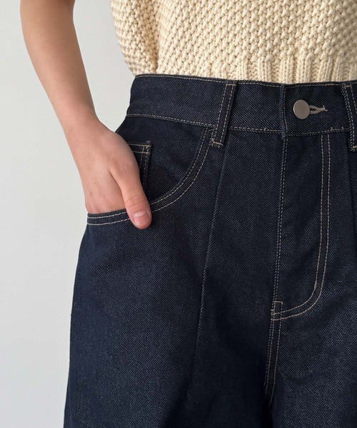 CANAL JEAN(キャナルジーン)の「choice_cnl Balloonデニムパンツ(デニムパンツ・レディース・インディゴブルー・2/1/0)」の11枚目の写真