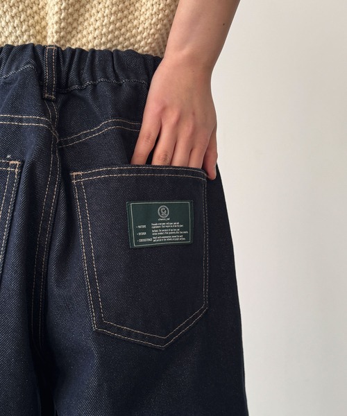CANAL JEAN(キャナルジーン)の「choice_cnl Balloonデニムパンツ(デニムパンツ・レディース・インディゴブルー・2/1/0)」の12枚目の写真