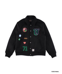 WIND AND SEA｜ウィンダンシーのスタジャン（ブラック/黒色系・刺繍