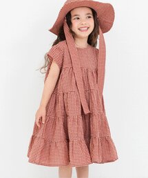 BREEZE | 【リンク】ギンガムチェックティアードワンピ(ワンピース)