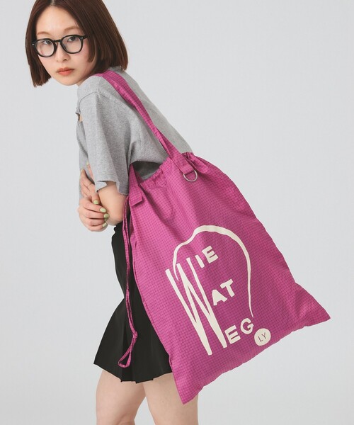 Ray BEAMS(レイビームス)の「LY / A3sac(トートバッグ・レディース・ブルー/オレンジ/ピンク・ONE SIZE)」の1枚目の写真