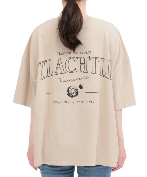 チチカカ(チチカカ)の「Orale! メッシュセットプリントTシャツ(Tシャツ/カットソー・レディース・グリーン/チャコールグレー/ベージュ・FREE)」の15枚目の写真