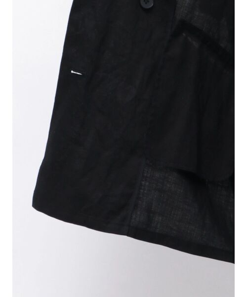 Ungrid（アングリッド）の「リネン混ハーフスリーブジャケット（テーラードジャケット・レディース・アイボリー/ブラック・FREE）」の17枚目の写真